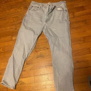Abercrombie & Fitch High Rise Blue Jeans